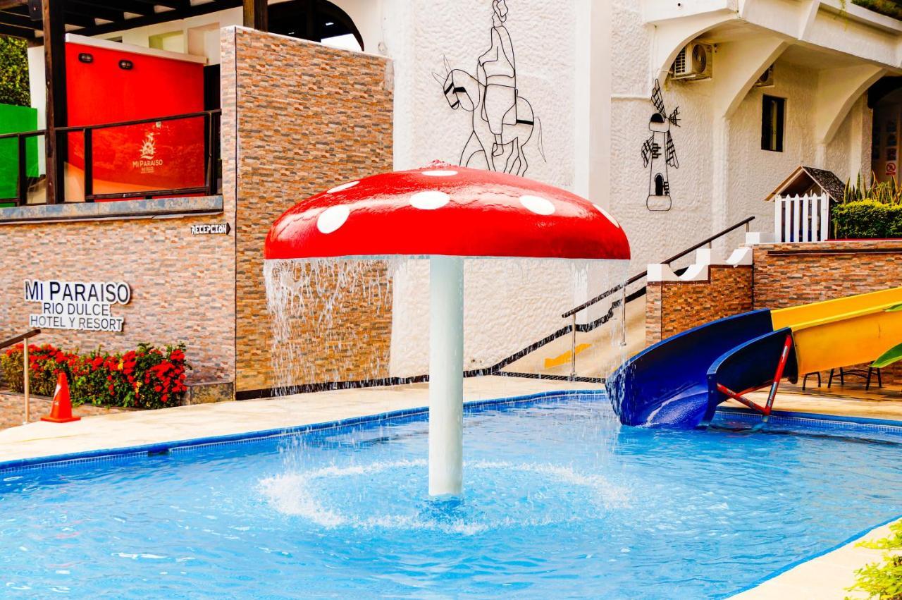 Hotel Mi Paraíso Río Dulce Castillo de San Felipe Exterior foto