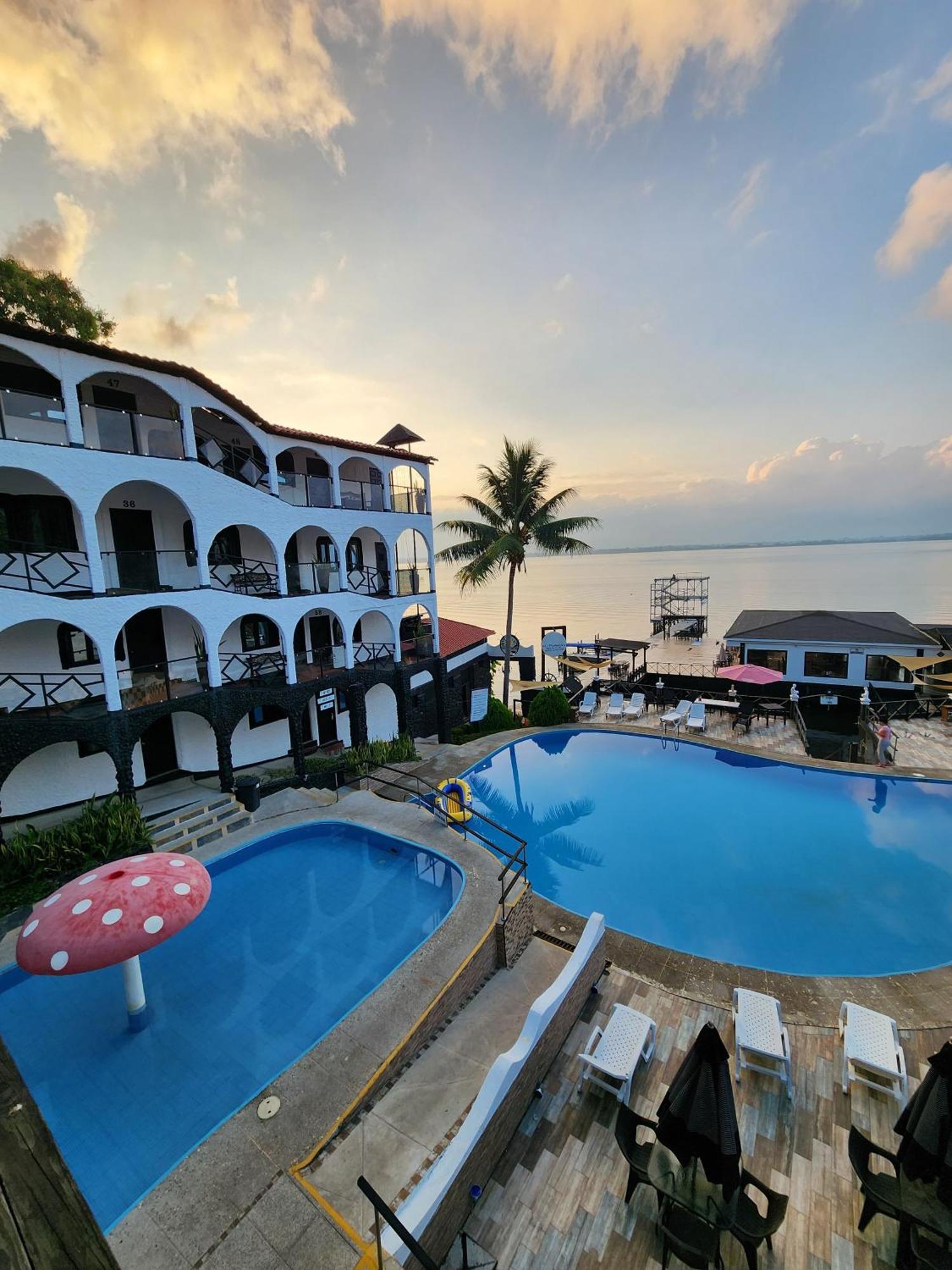 Hotel Mi Paraíso Río Dulce Castillo de San Felipe Exterior foto